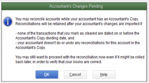 Accountant Changes Pending in QuickBooks