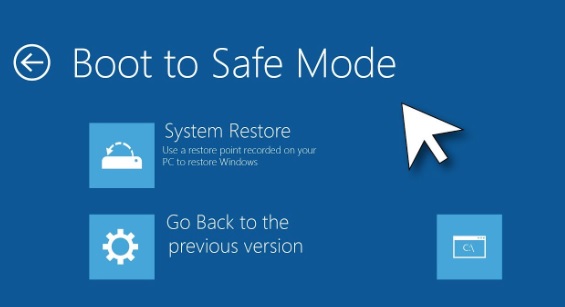 Use Safe Mode to Open Windows