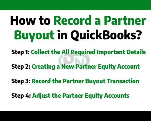 How to Record a Partner Buyout in QuickBooks