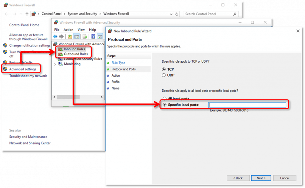 Configuring the Anti-Virus & Firewall Software