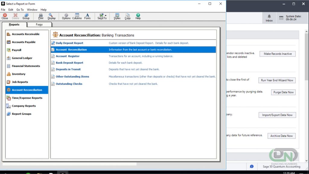 Bank Reconciliation